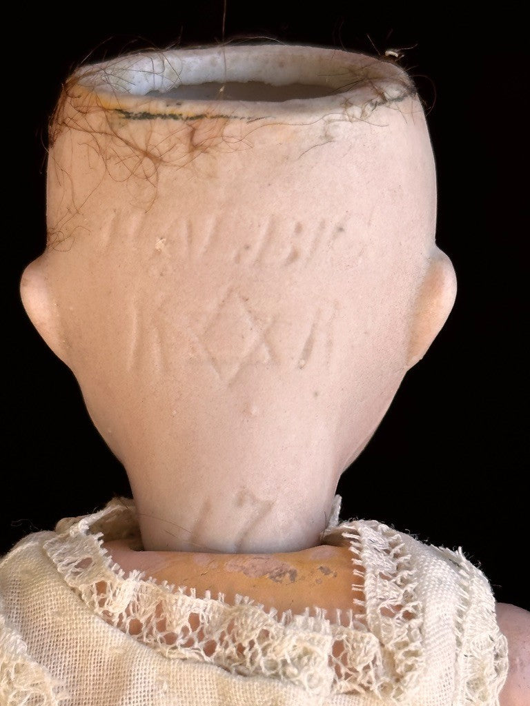 Antique German 6.5" Simon & Halbig Kammer & Reinhardt 17 Bisque Head Doll