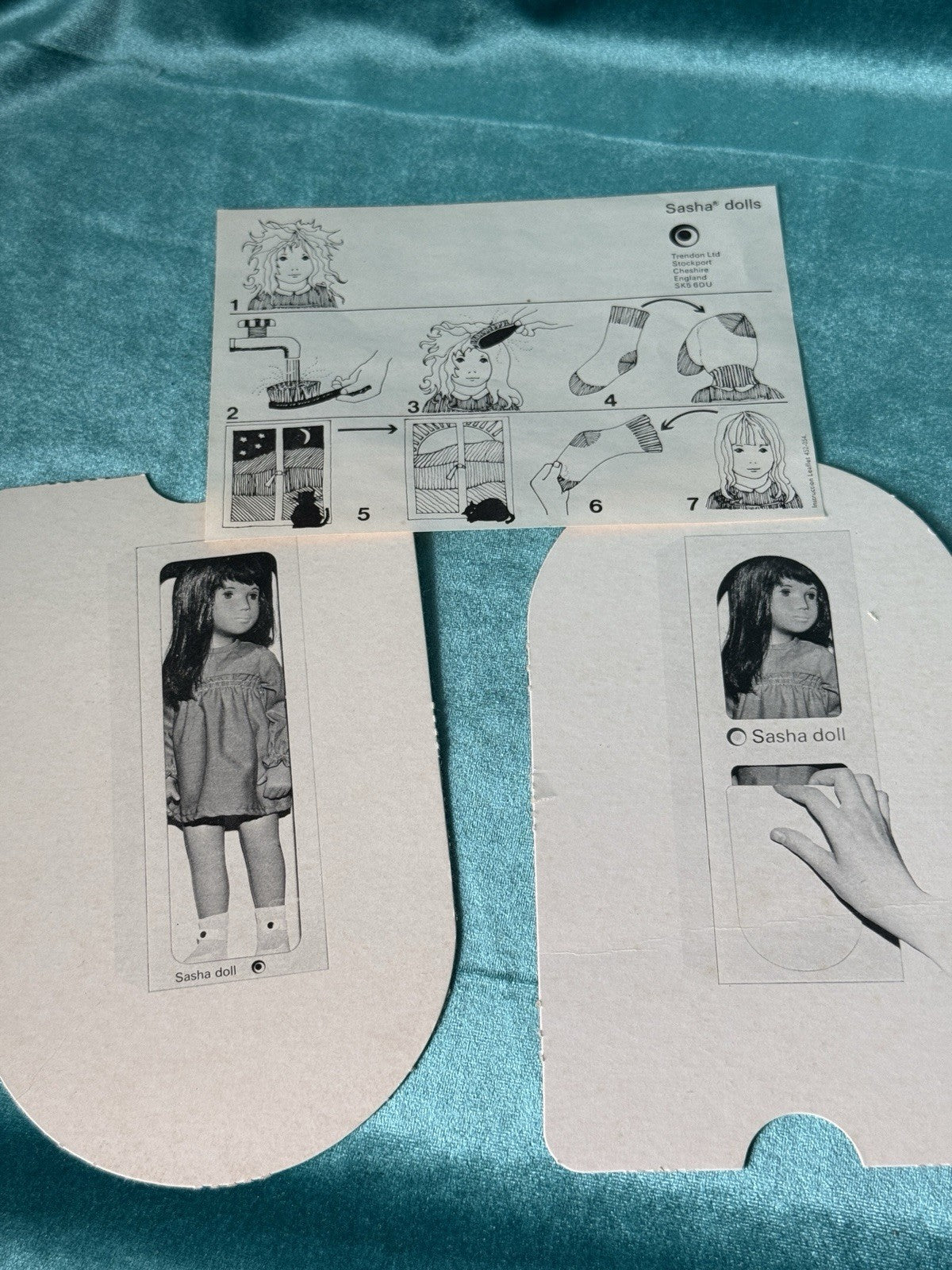 Collectible England Vinyl Sasha Brunette Pink Dress 103 Girl Doll with Box/Tag