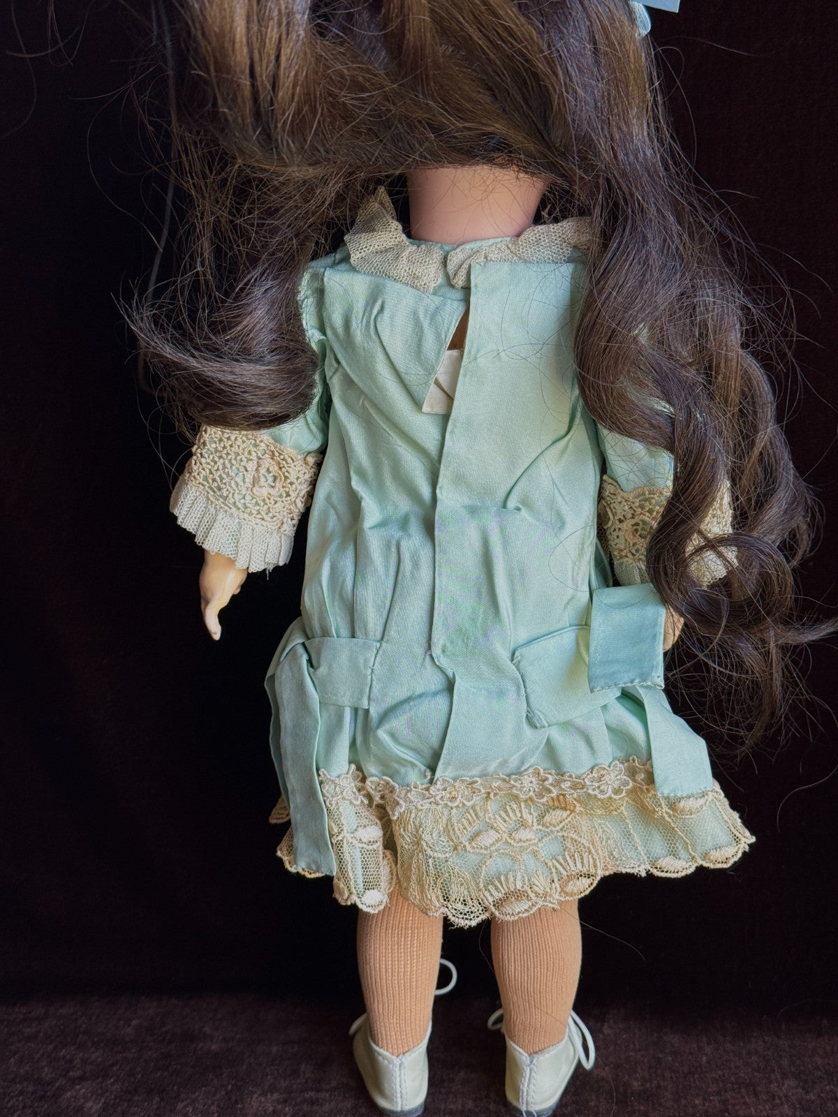 Rare Antique German 16” Heinrich Handwerck 189 Bisque Head Doll