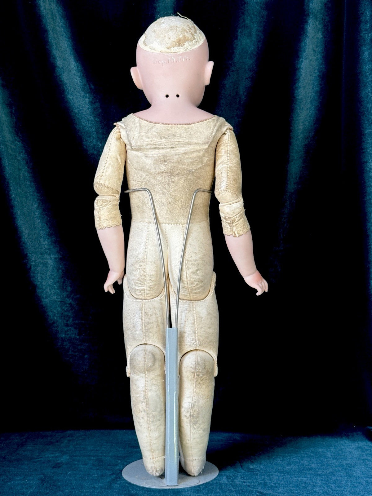 Antique German 21” Kestner 154 Bisque Shoulder Head Doll