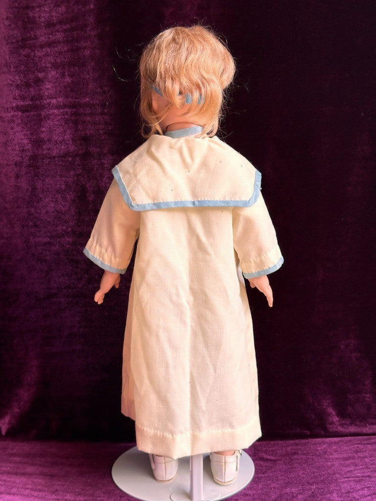 Vintage American  19.5" Composition Dewees Cochran Anne Shirley Effanbee Doll