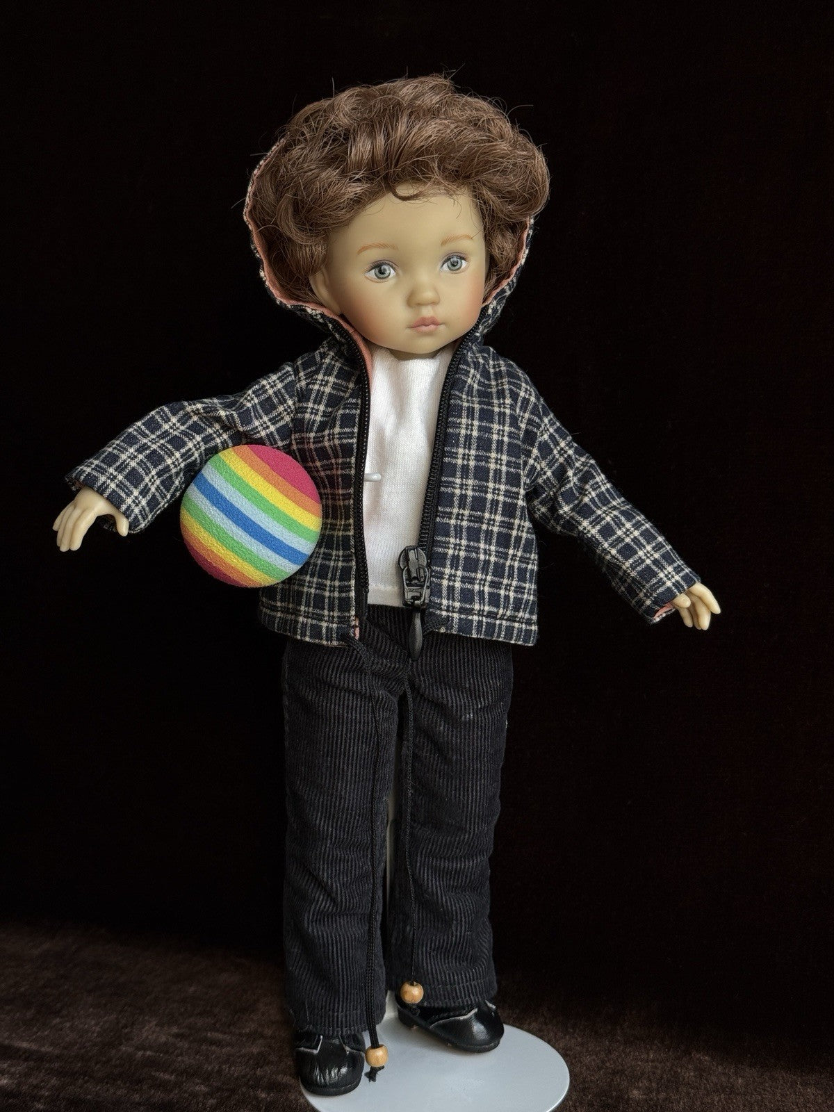 Boneka Dianna Effner Tuesday’s Child 10” Vinyl Boy Doll