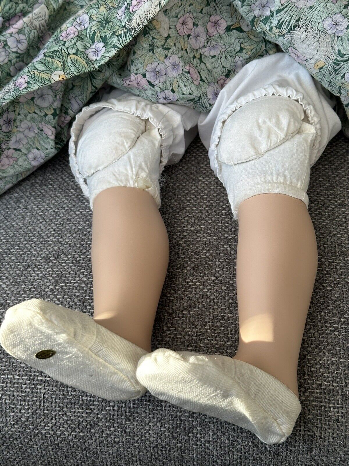 Lifelike 28” Collectible Porcelain Doll “Emma” by Christine Orange LE 750
