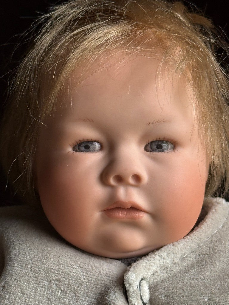 Collectible German 8.5" Wiltrud Stain Porcelain Simon Baby Complete Set LE 24
