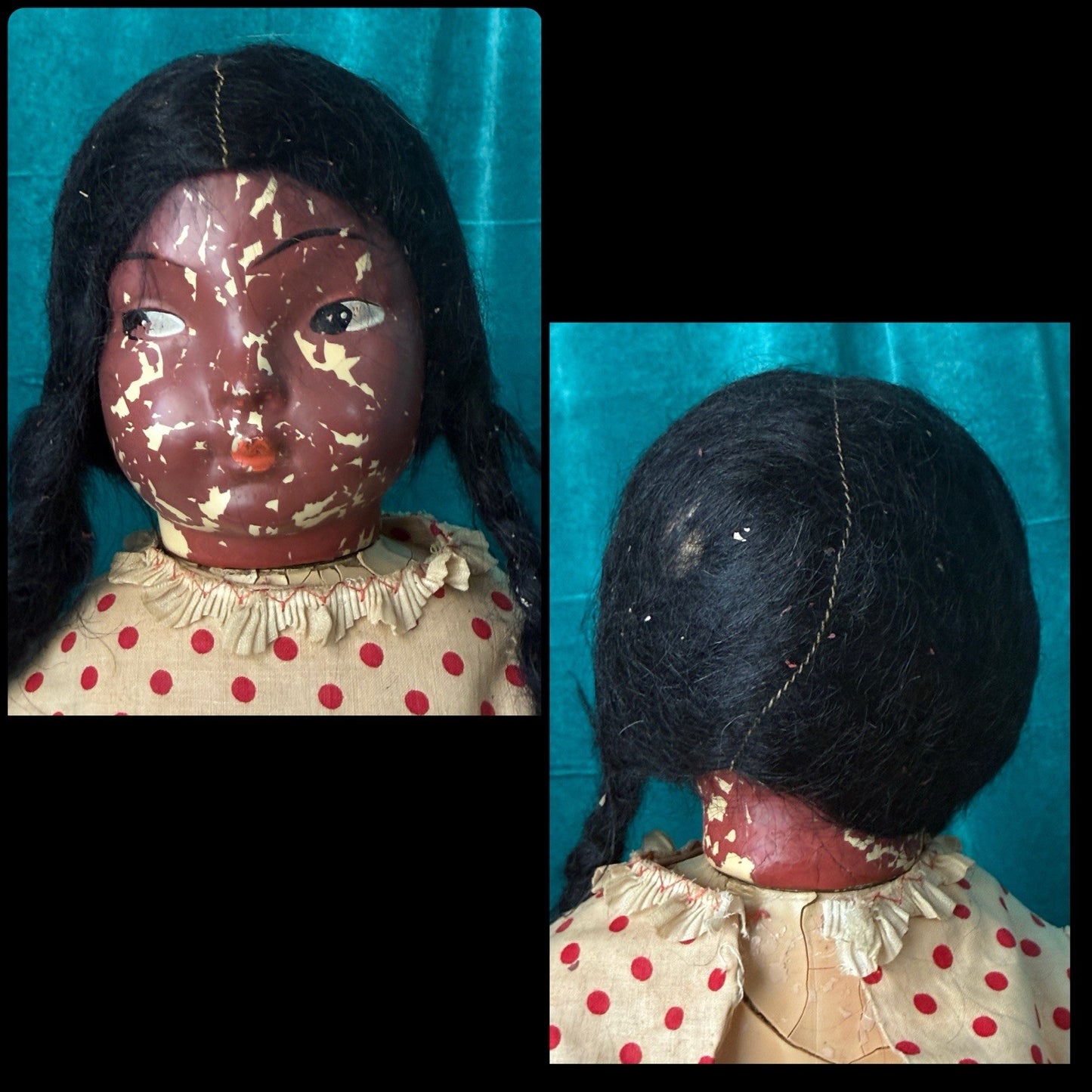 Rare Antique 1920’s Famlee Composition Doll Set By Berwick Doll Company