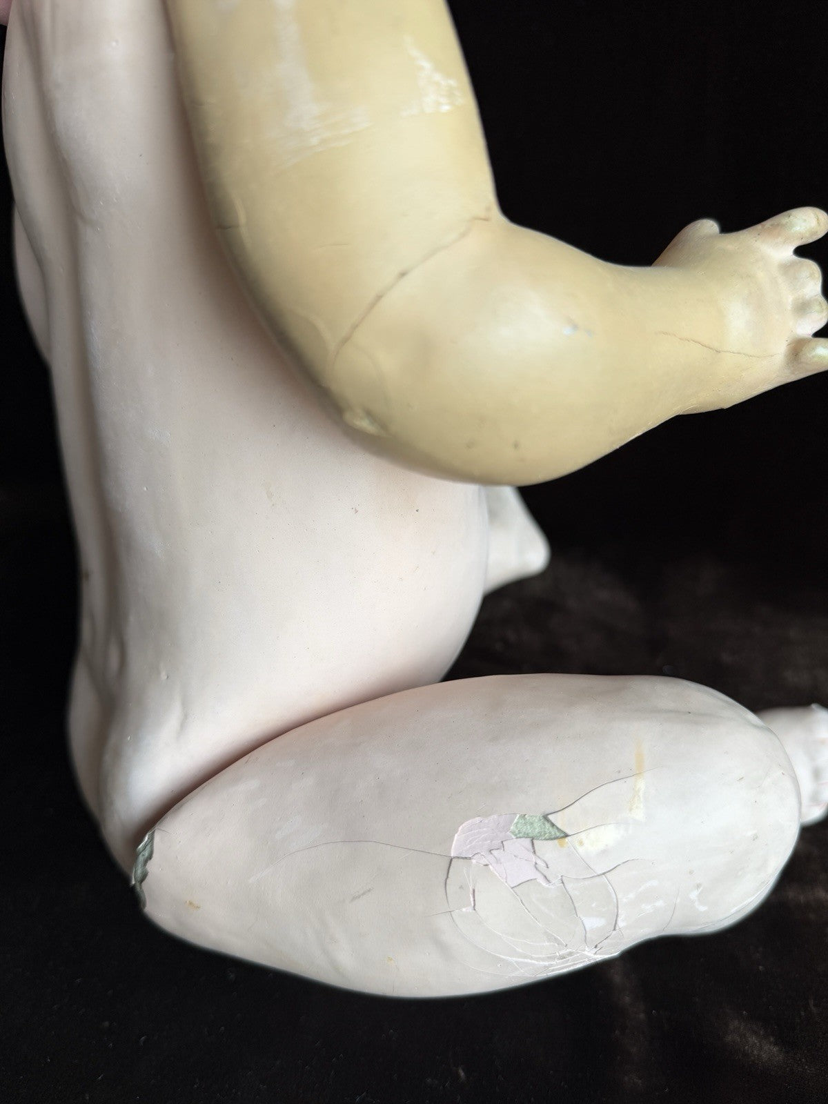 Antique German 21” ABG Alt Beck & Gottschalk 1361 Bisque Head Baby Doll