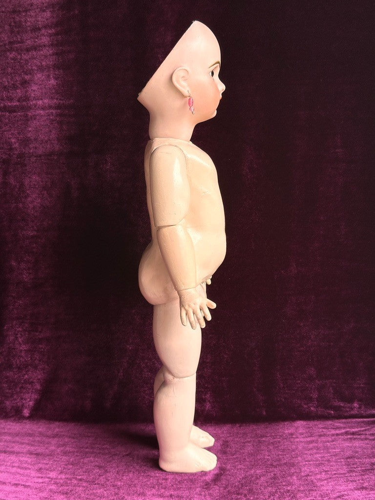 Antique French 22” Tete Jumeau 1907 Bisque Head Doll