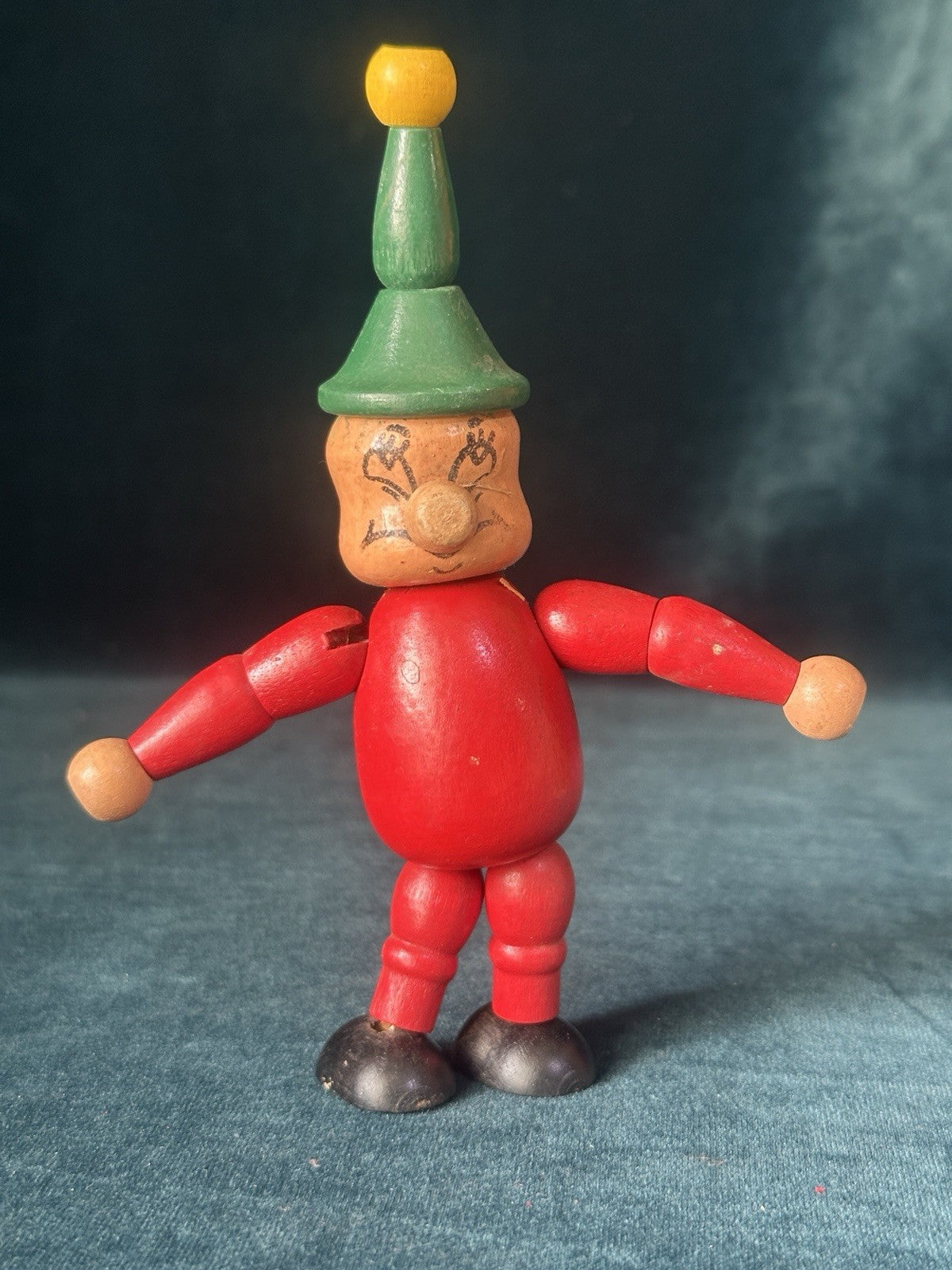 Lot Of 9 Wooden Collectible Dolls Including Ideal Company Disney’s Pinocchio
