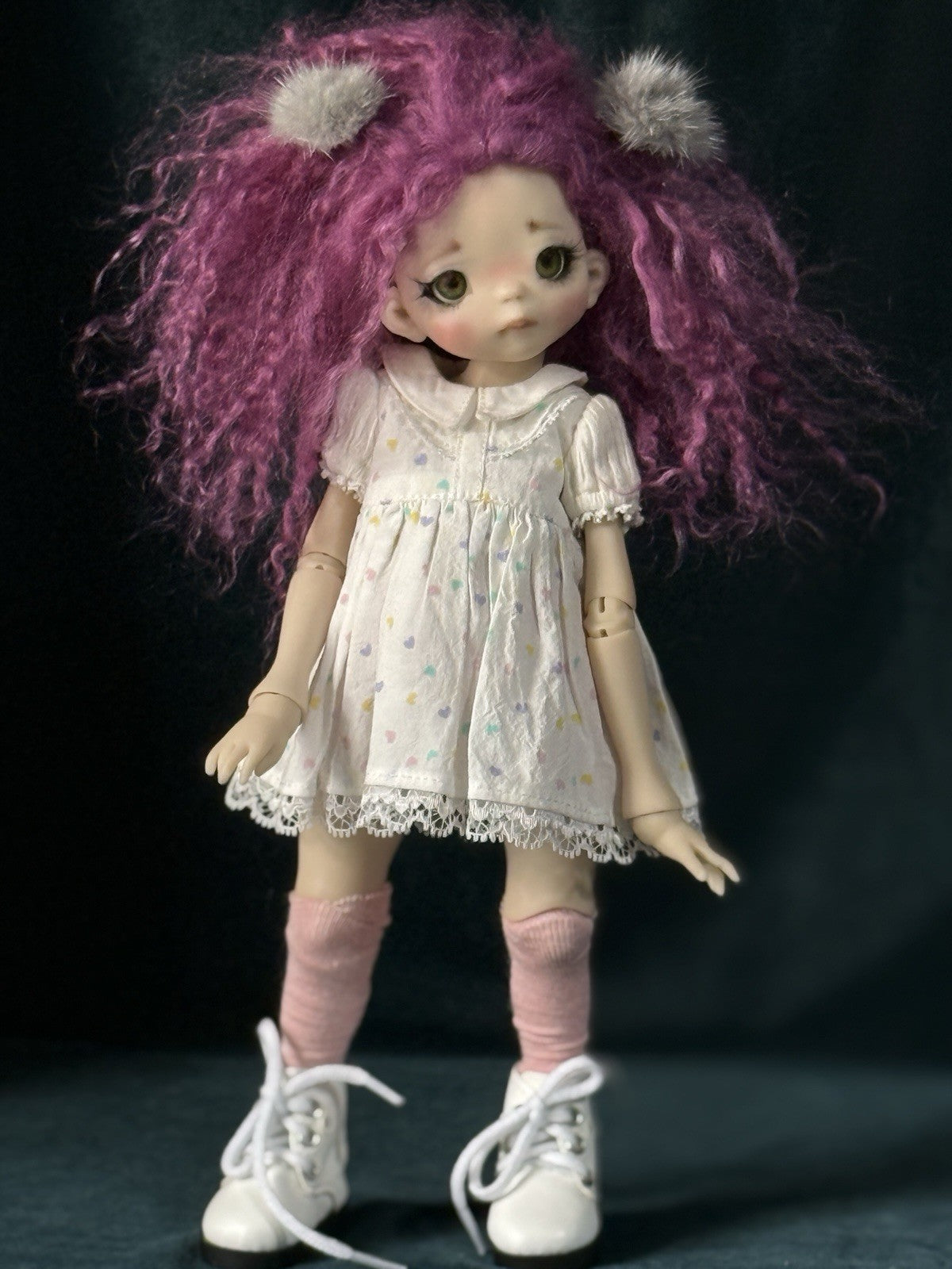 OOAK Artist Collectible BJD 10" "Bethany" Doll By CreamSoda Rhonda Ingram