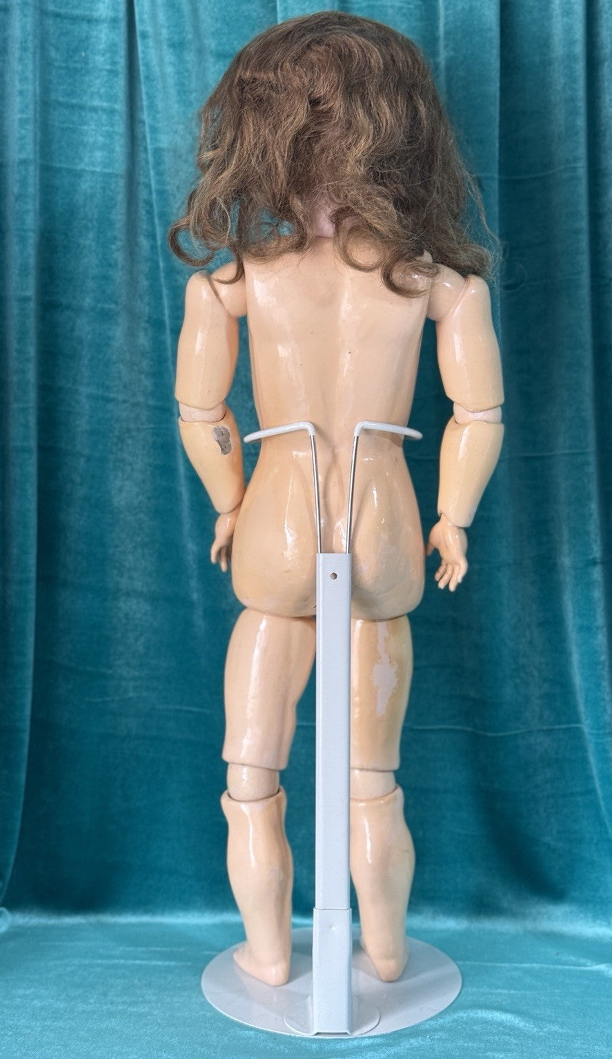 Large Antique German 28” Heinrich  Handwerck 99 DEP 14 Bisque Head Doll