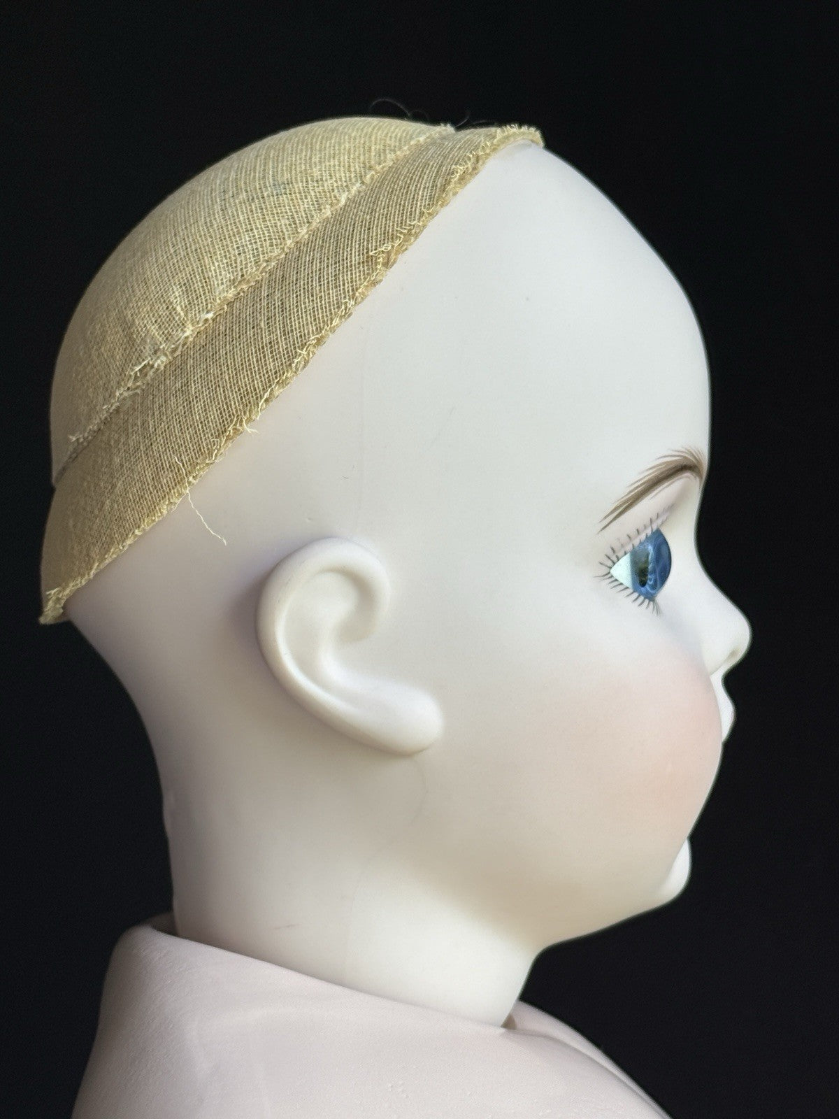 Large Porcelain Composition 29” Reproduction of Antique French Bru Jne Doll