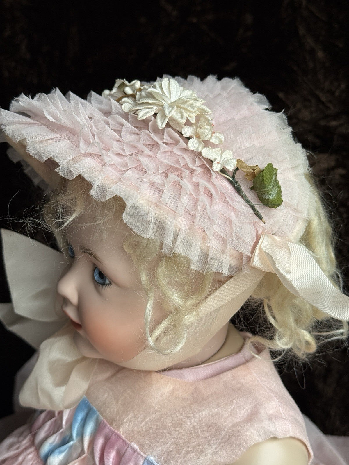 Colleen Phillips Porcelain Compo 22” Repro of Antique Kestner 237 Hilda Doll