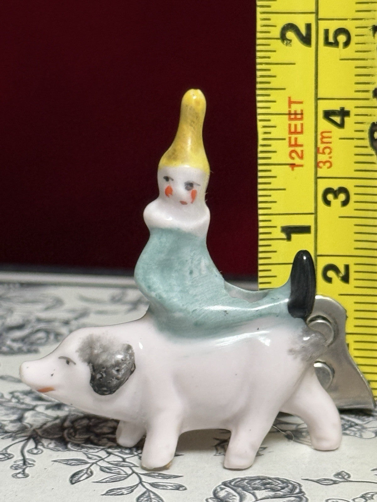 Antique 1930’s German/USA Birthday Cake Circus Candle Holders Children’s Game