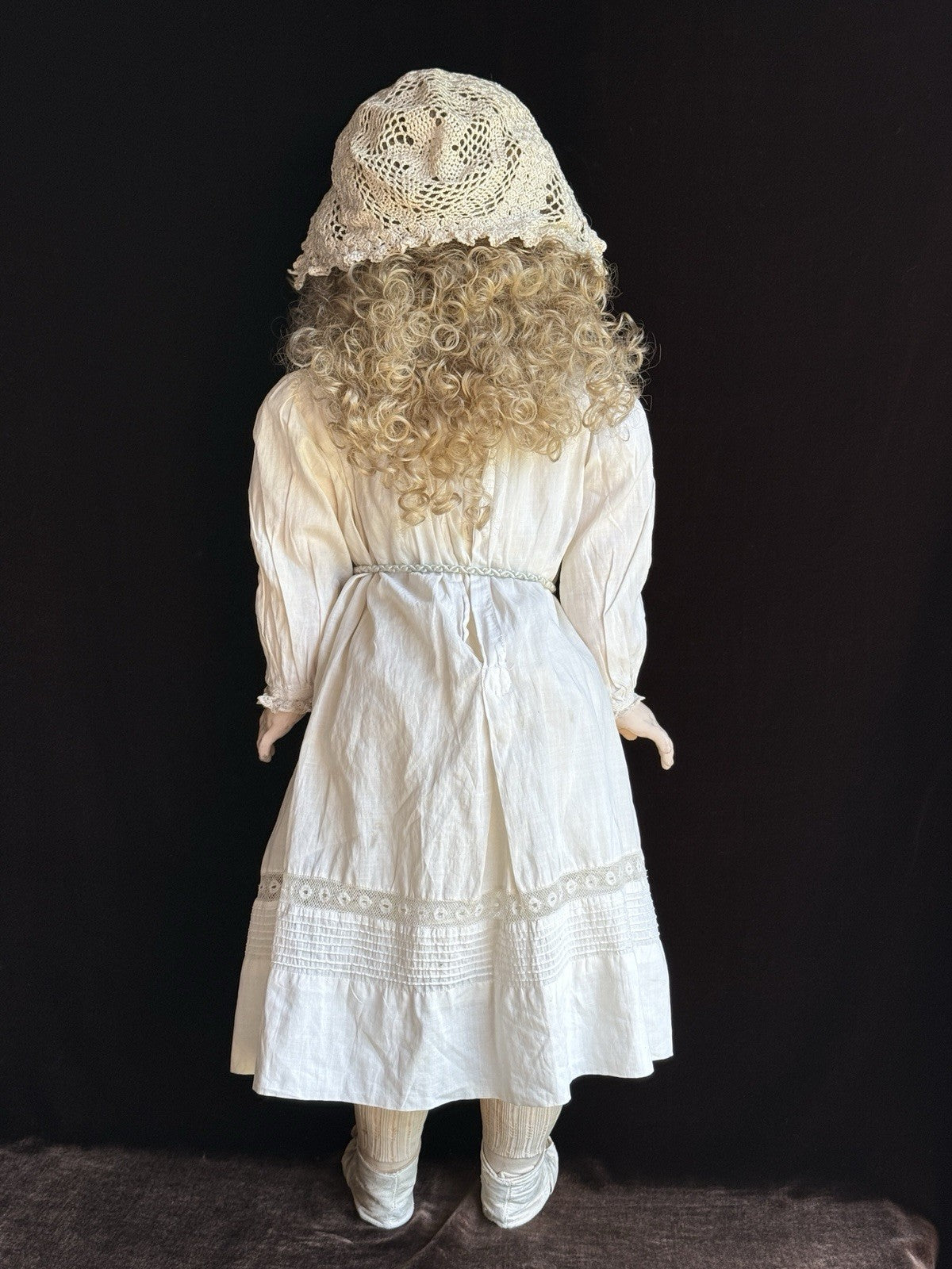 Antique German 30” Heinrich Handwerck 109 Dep Bisque Head Doll