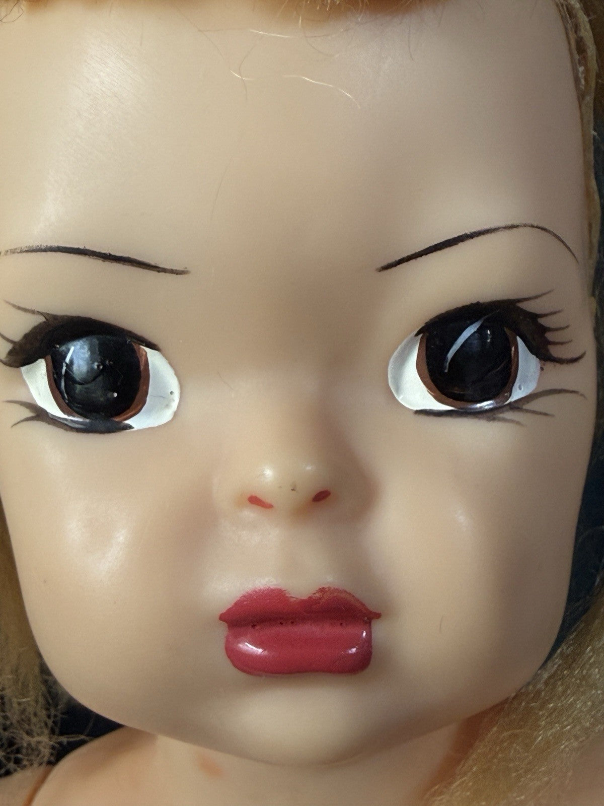 Vintage Hard Plastic 16” Terri Lee Girl Doll - Redressed