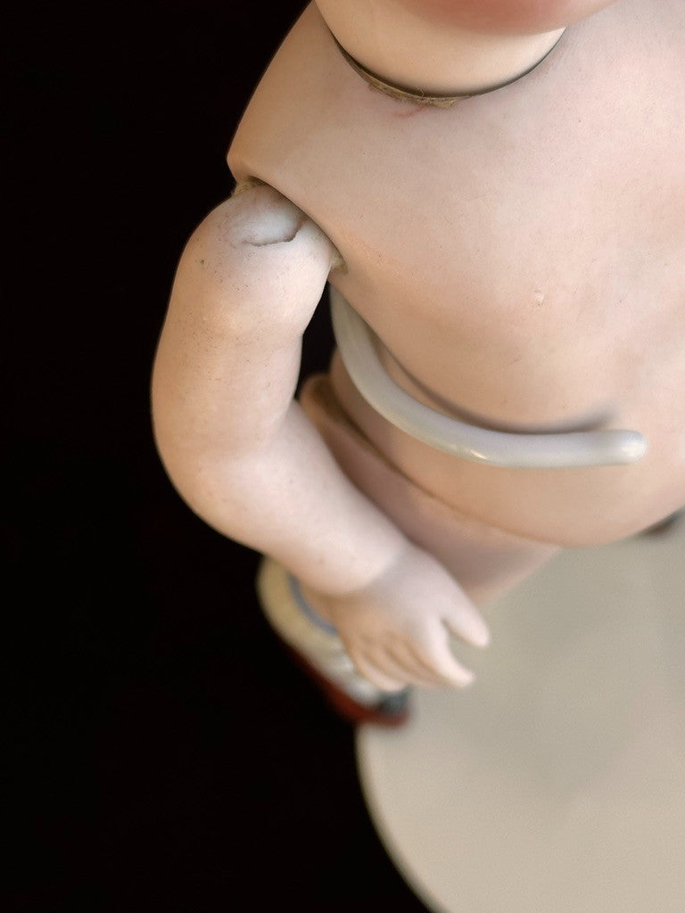 Large Antique German 7.5” Kestner 121 All Bisque Mignonette Doll Swivel Head