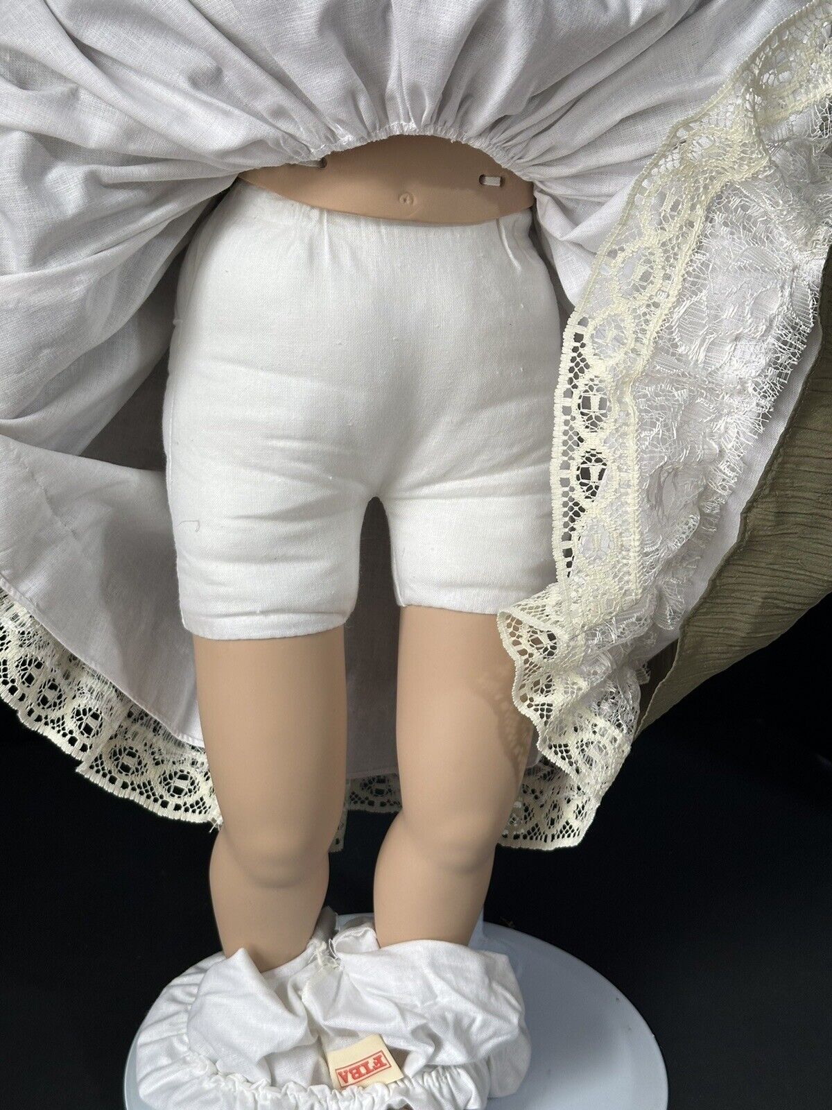 Collectible Fiba Italy 25” Vinyl and Cloth Doll “Agatha”