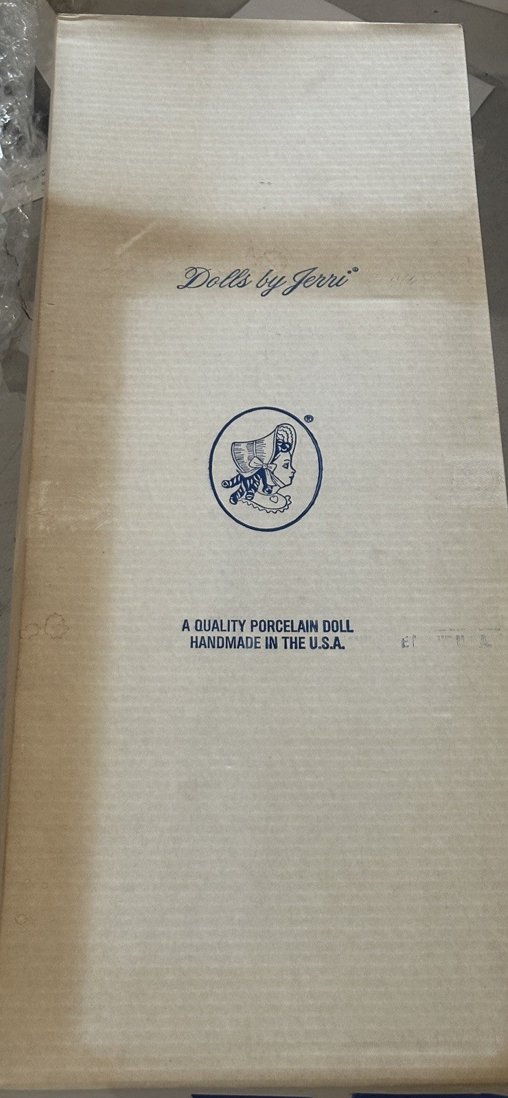 Collectible Artist Susan Krey Baby 29” Doll “Olivia” Wax Over Porcelain  LE 35