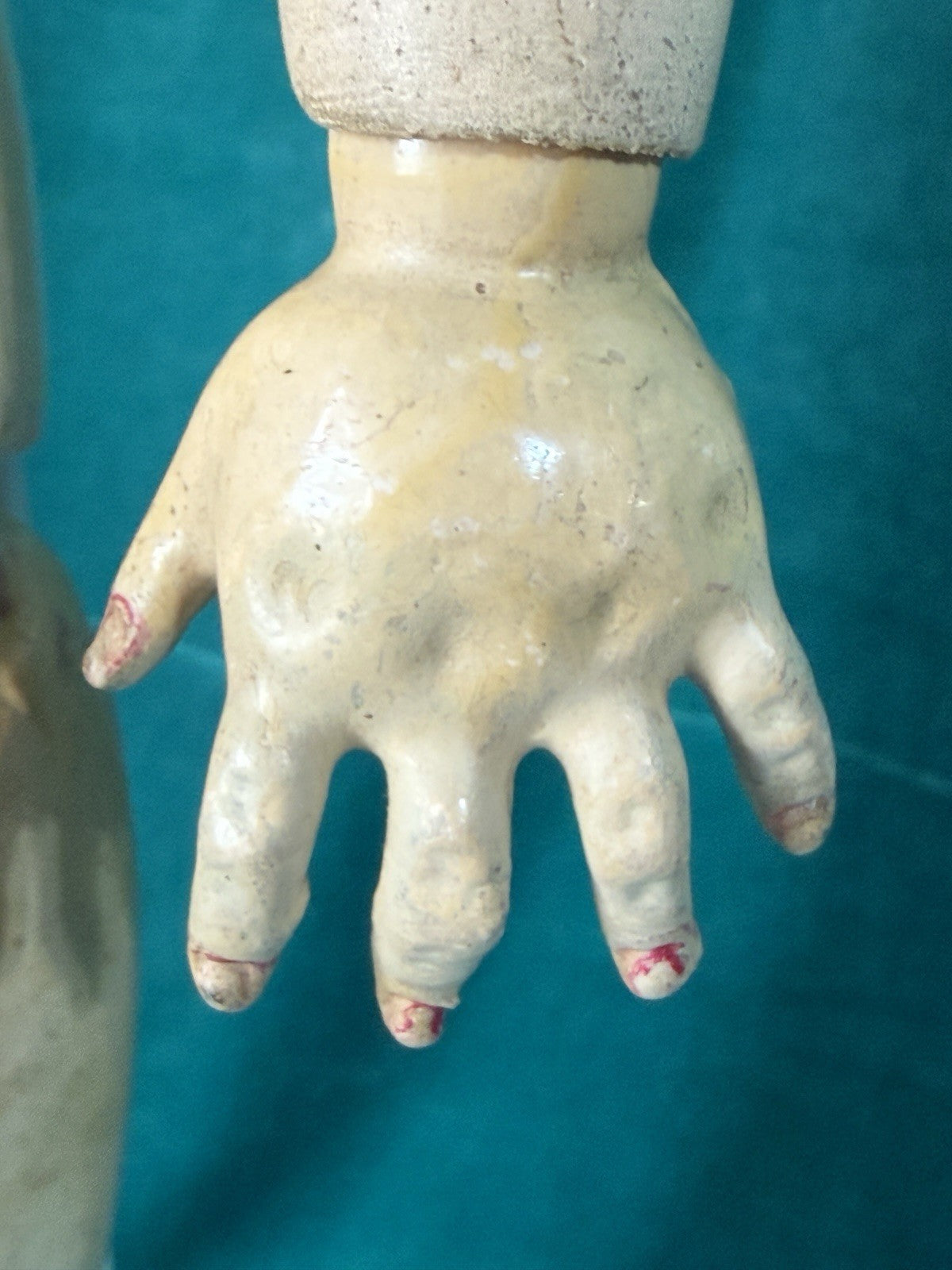 Antique German Simon Halbig  Bisque Head Composition Body 23” Doll