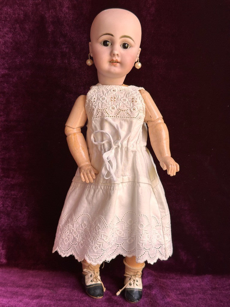 Antique German 14” Simon Halbig 939 Bisque Head Doll