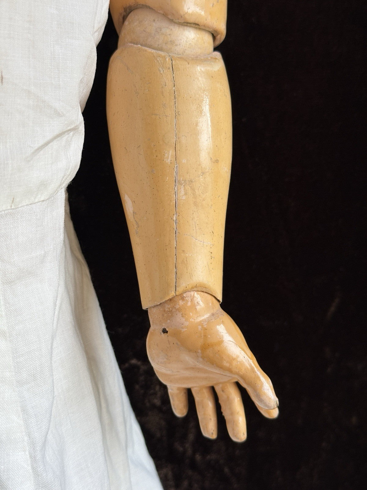 Large Antique German 31” Kestner 171 Bisque Head Doll