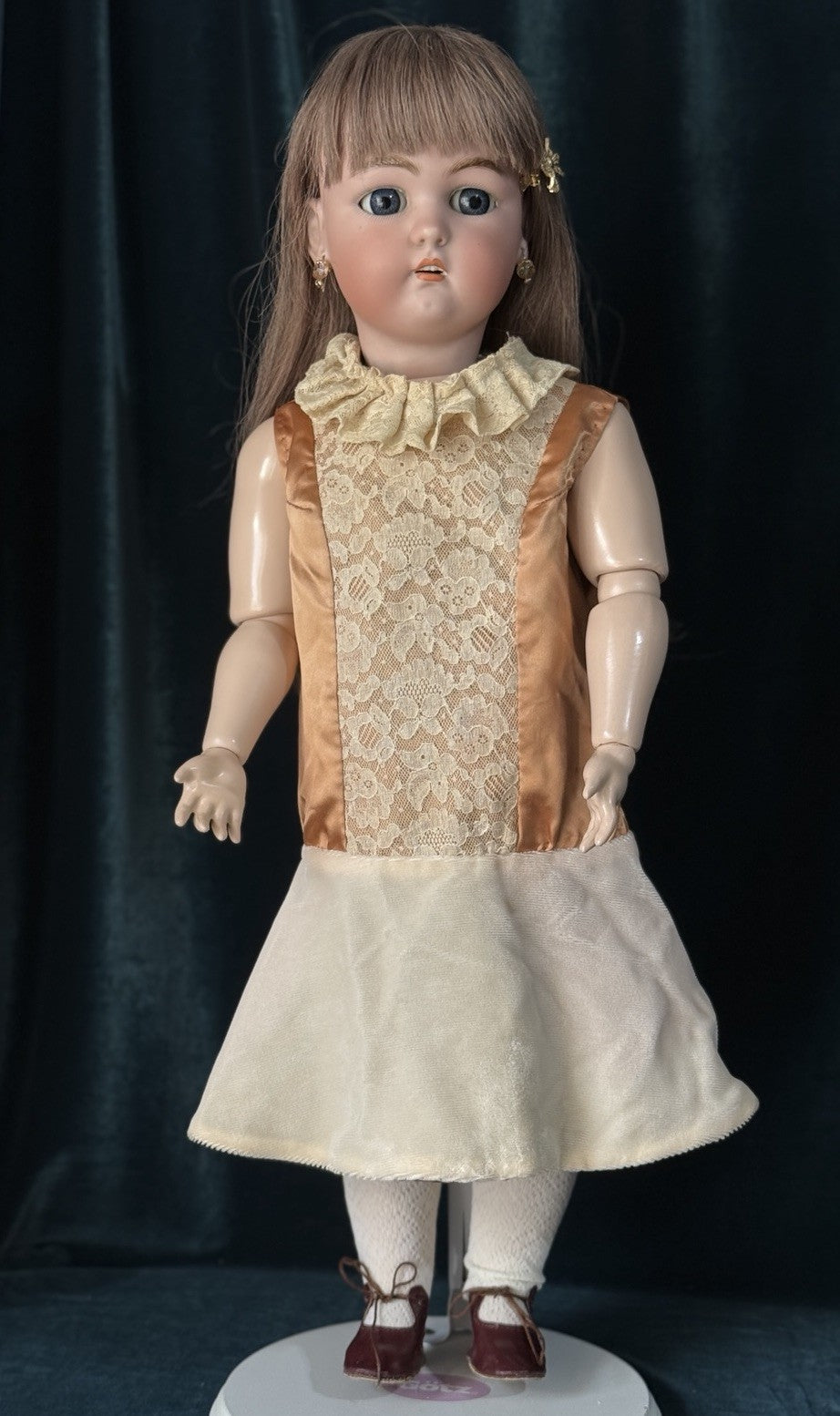 Antique German Simon Halbig Mold 1349 Jutta Character 23” Doll Bisque Head