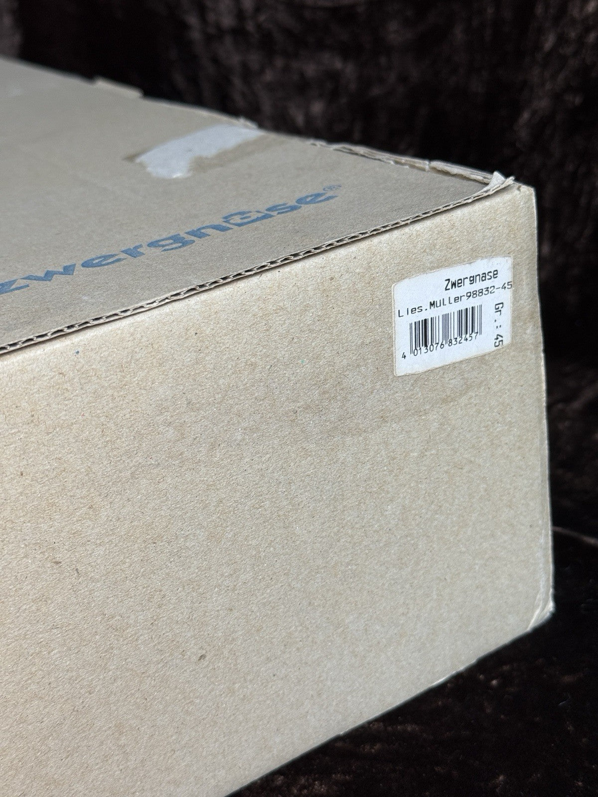 Zwergnase German 18.5” Lles. Muler Teddy Bear Artist Doll in Box + Tag