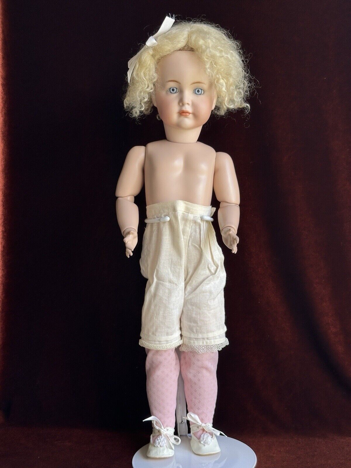 Porcelain 23” Reproduction of Antique Kammer Reinhardt 117 Mein Liebling Doll