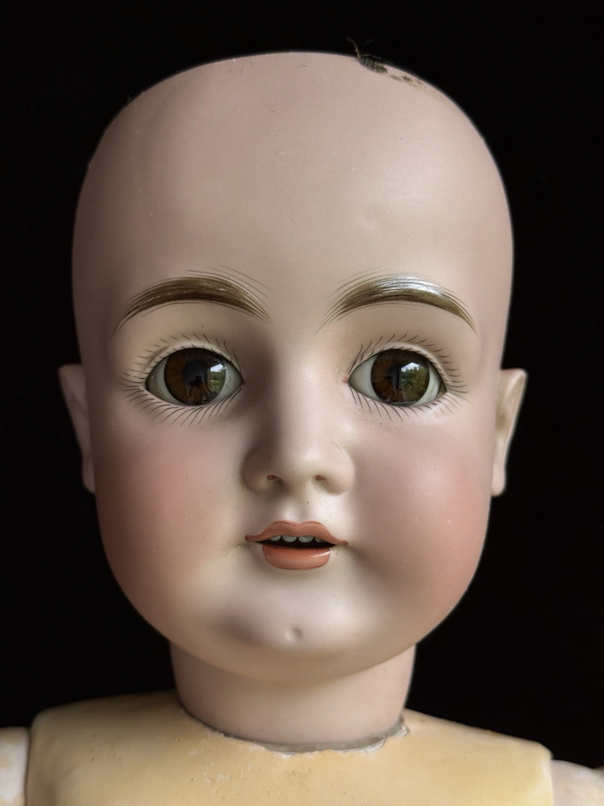 Large Antique German 29” Kestner 164 Bisque Head Doll