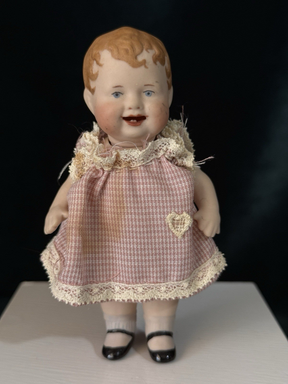 Lot Of 2 Reproduction All Porcelain Bonnie Babe Dolls by Georgene Averill