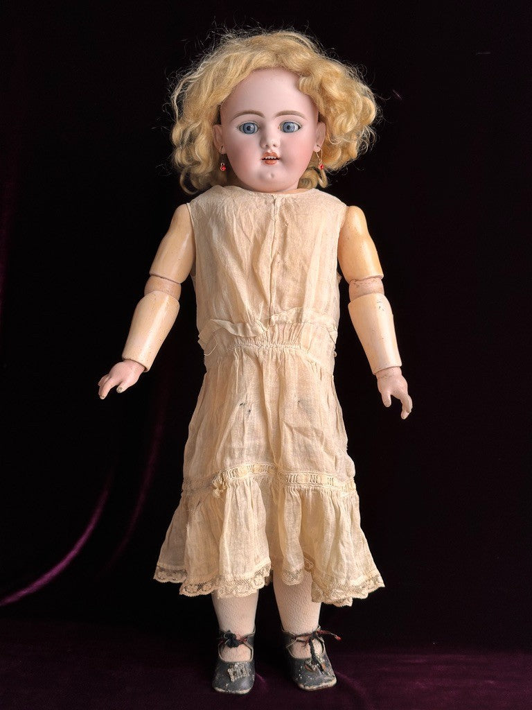 Antique German 22.5” Simon Halbig 1079 Bisque Head Doll