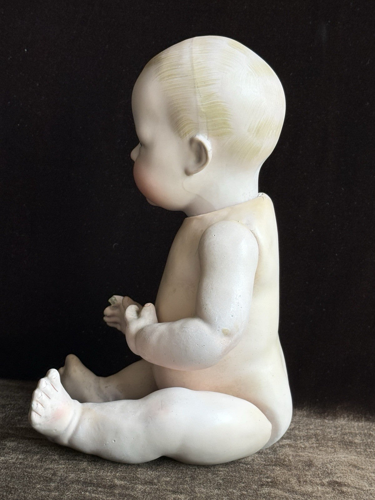 Antique German 12” Kestner JDK Hilda Bisque Head Baby Doll