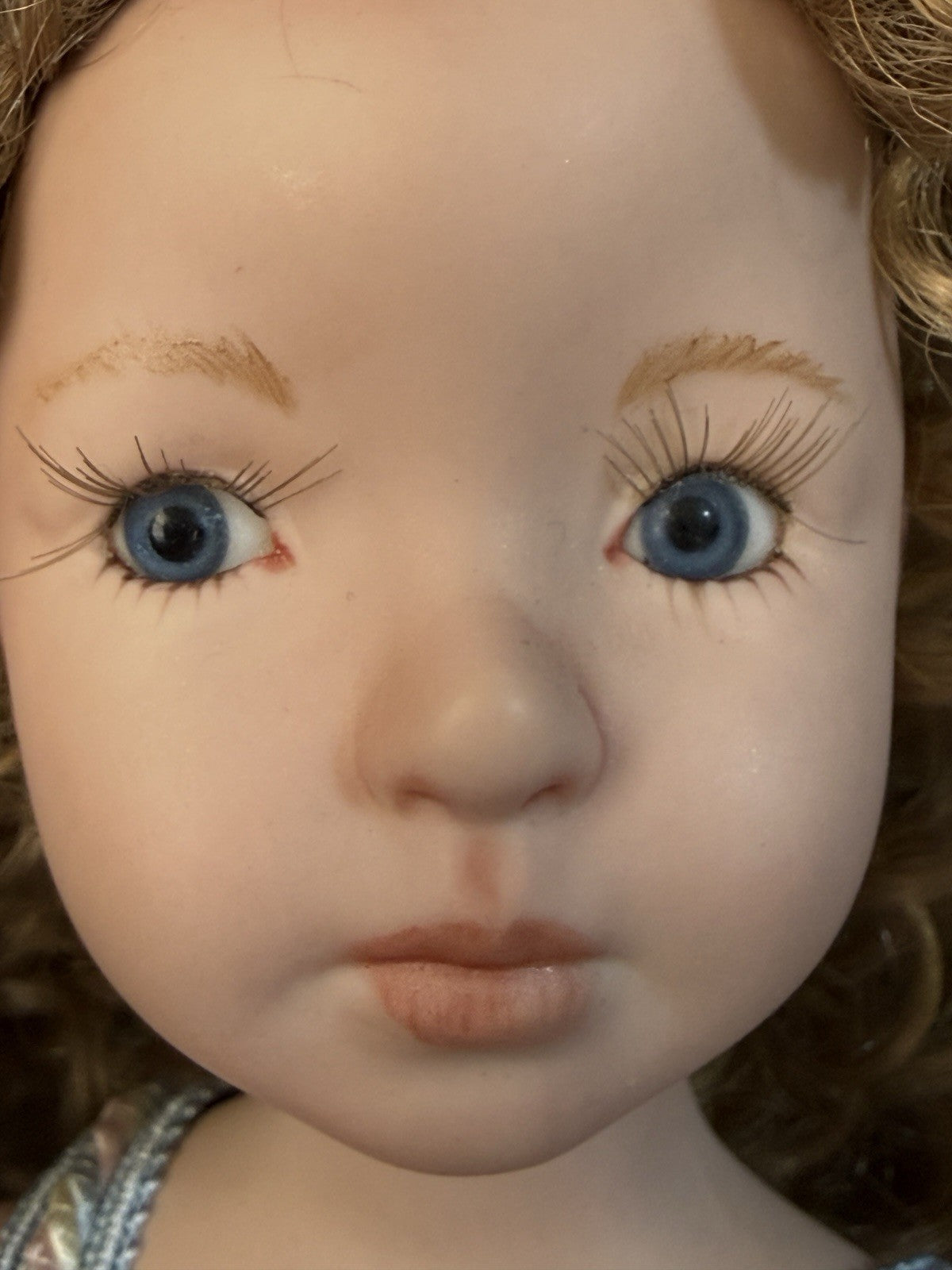 Porcelain 12” Doll “Michelle” By Dianna Effner Expressions Molds