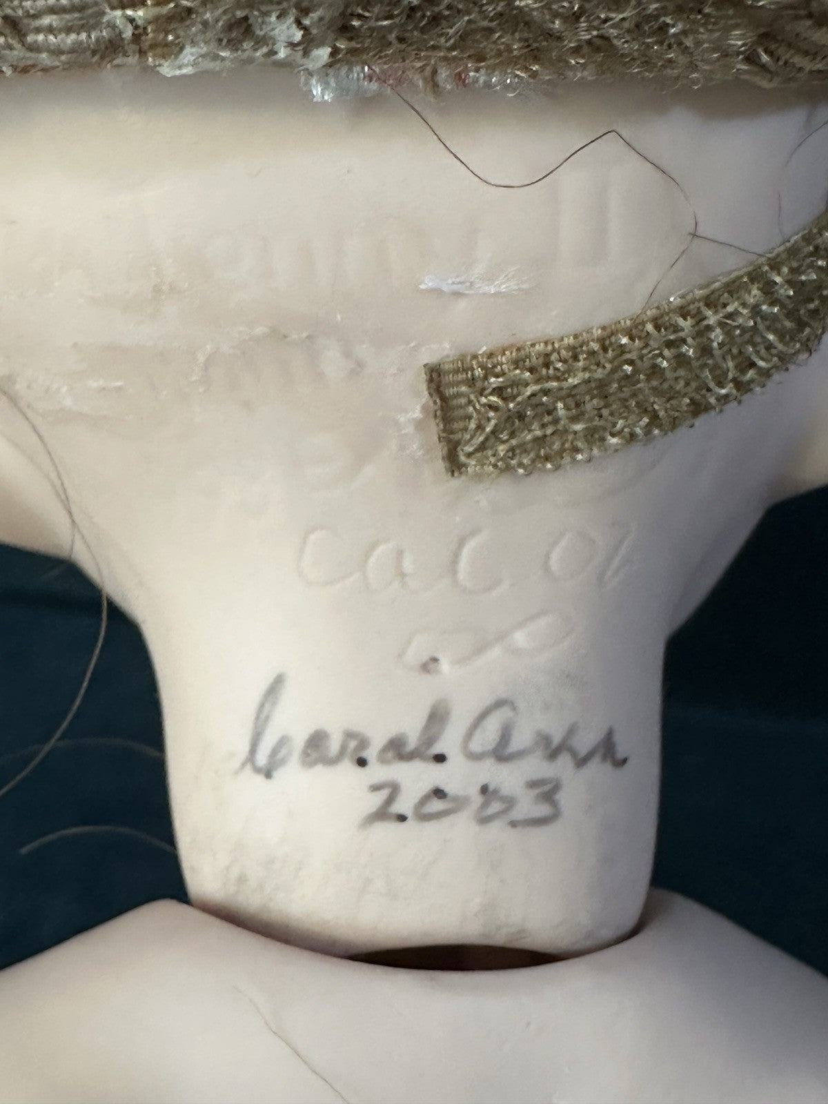 Reproduction Of “Jenny II” by Dianna Effner Mold Porcelain 13 1/2”Doll