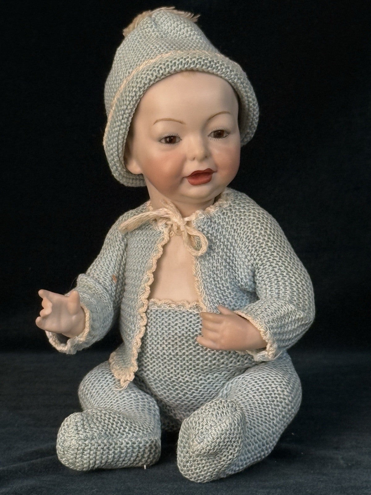 Reproduction Of Antique Kammer & Reinhardt Kaiser Character Porcelain 9” Doll