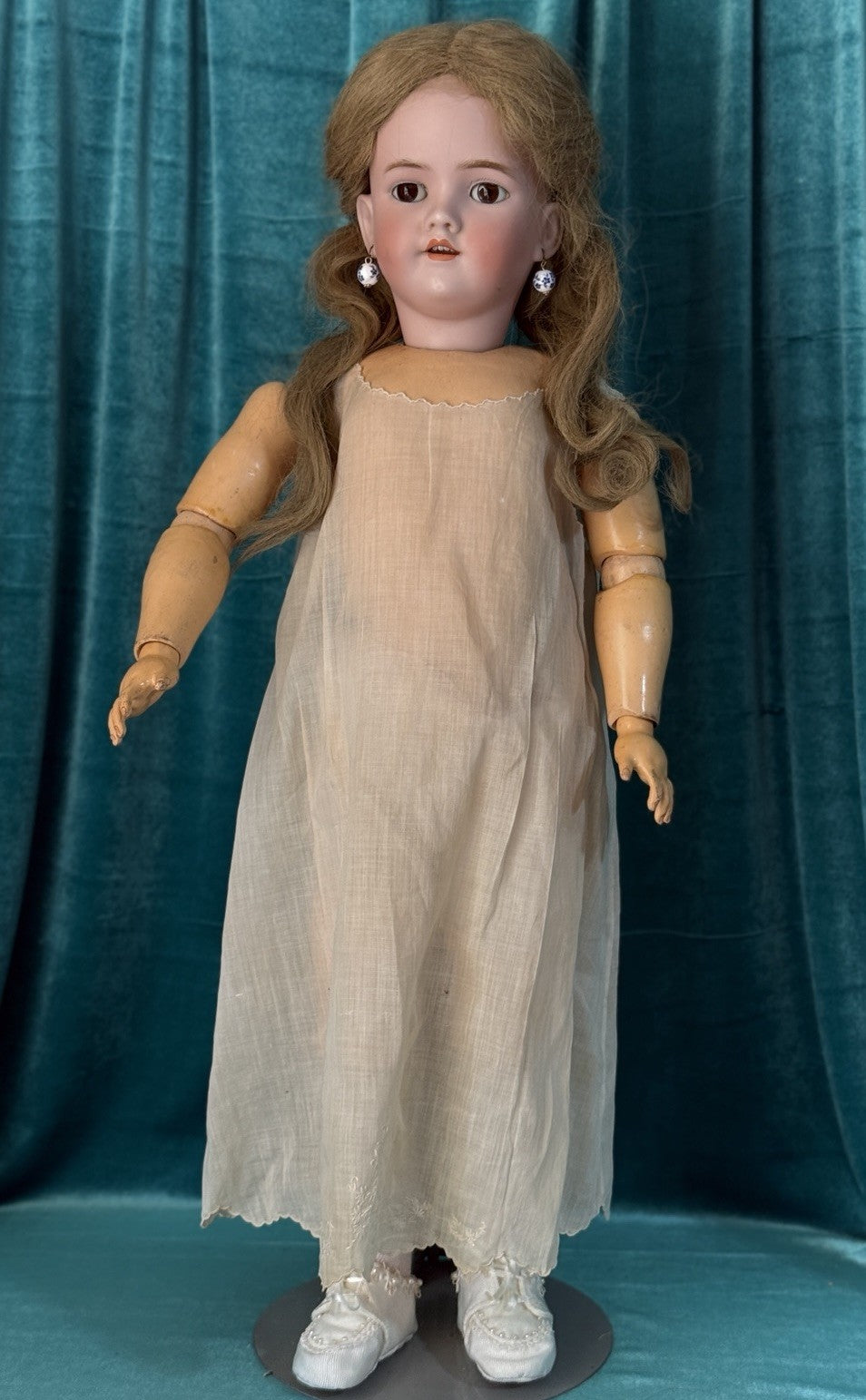 Antique German Simon Halbig  Handwerck Mold 119 Bisque Head 27” Doll