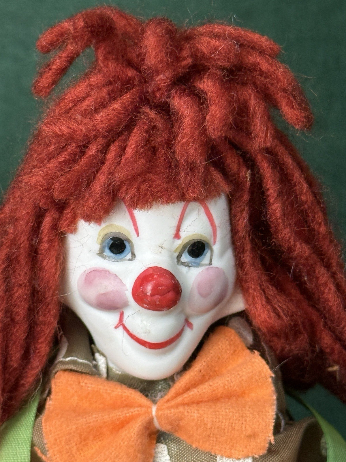 Lot Of 4 Vintage 1960’s Collectible Clowns Dolls & Wizard Of Oz Scarecrow