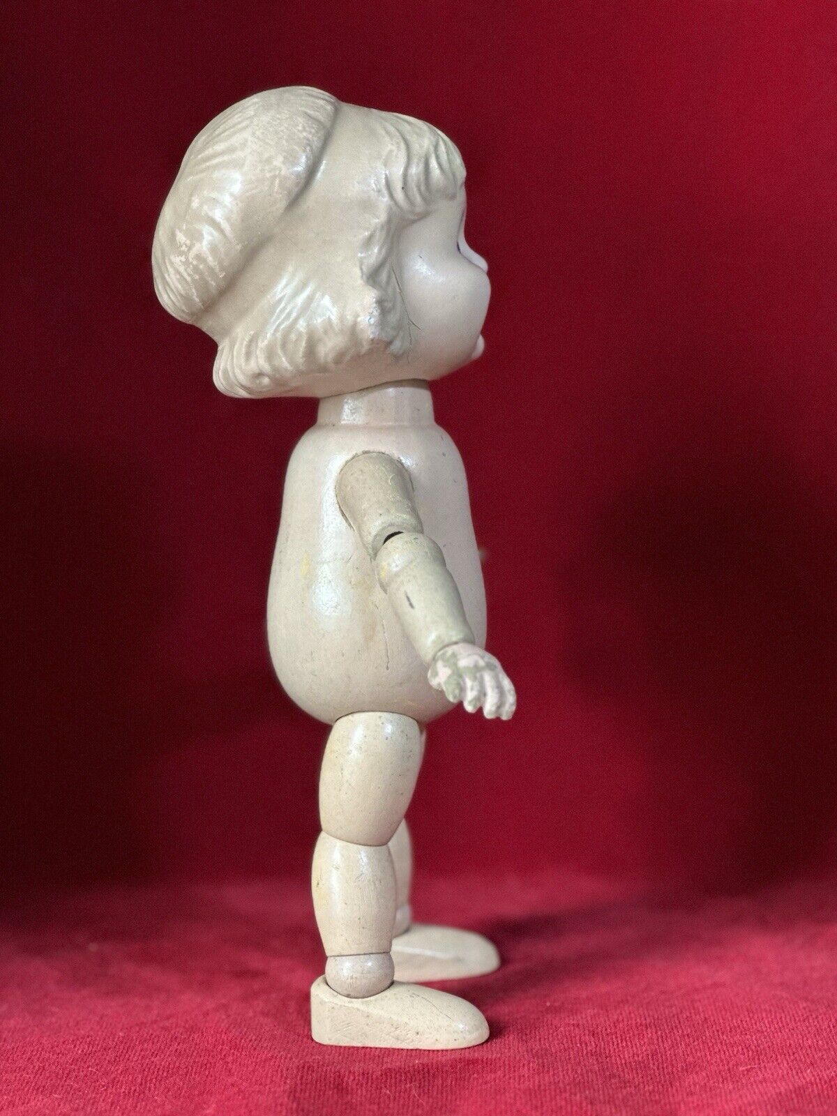 Antique 1920’s Composition Jointed Joseph Kallus Cameo 10” Doll “Margie”