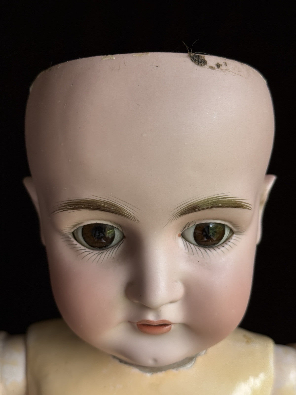 Large Antique German 29” Kestner 164 Bisque Head Doll