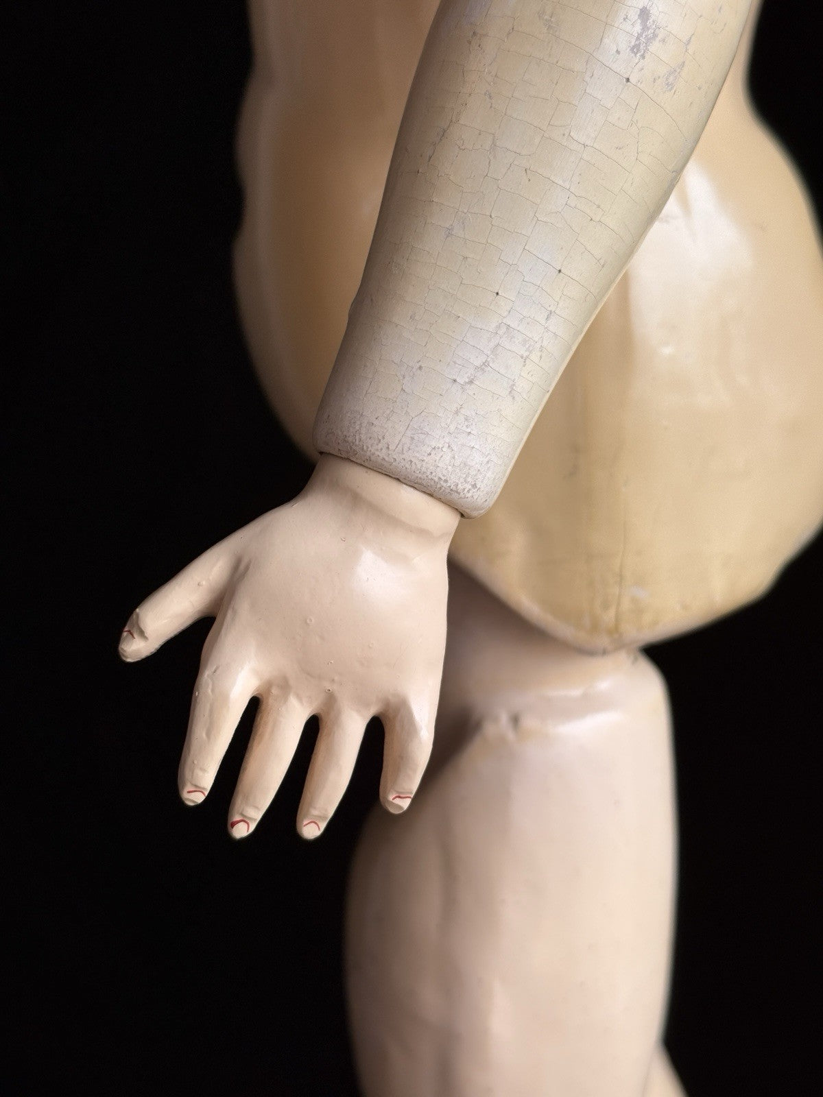 Antique German 28.5” Armand Marseille 390 Bisque Head Doll