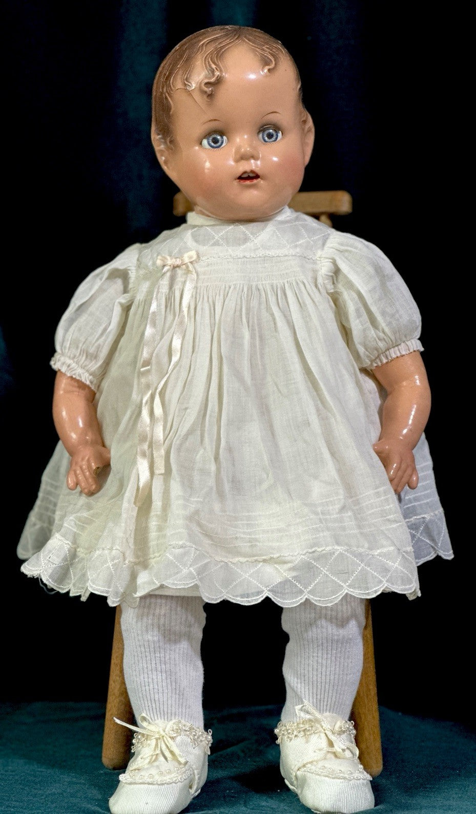 Vintage 1947 Ideal “Baby Beautiful” Miracle on 34th Street Composition 21” Doll