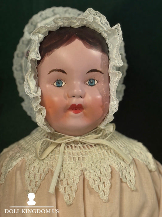 Reproduction Of Antique Ella Smith “Alabama Baby” 28” Cloth Doll