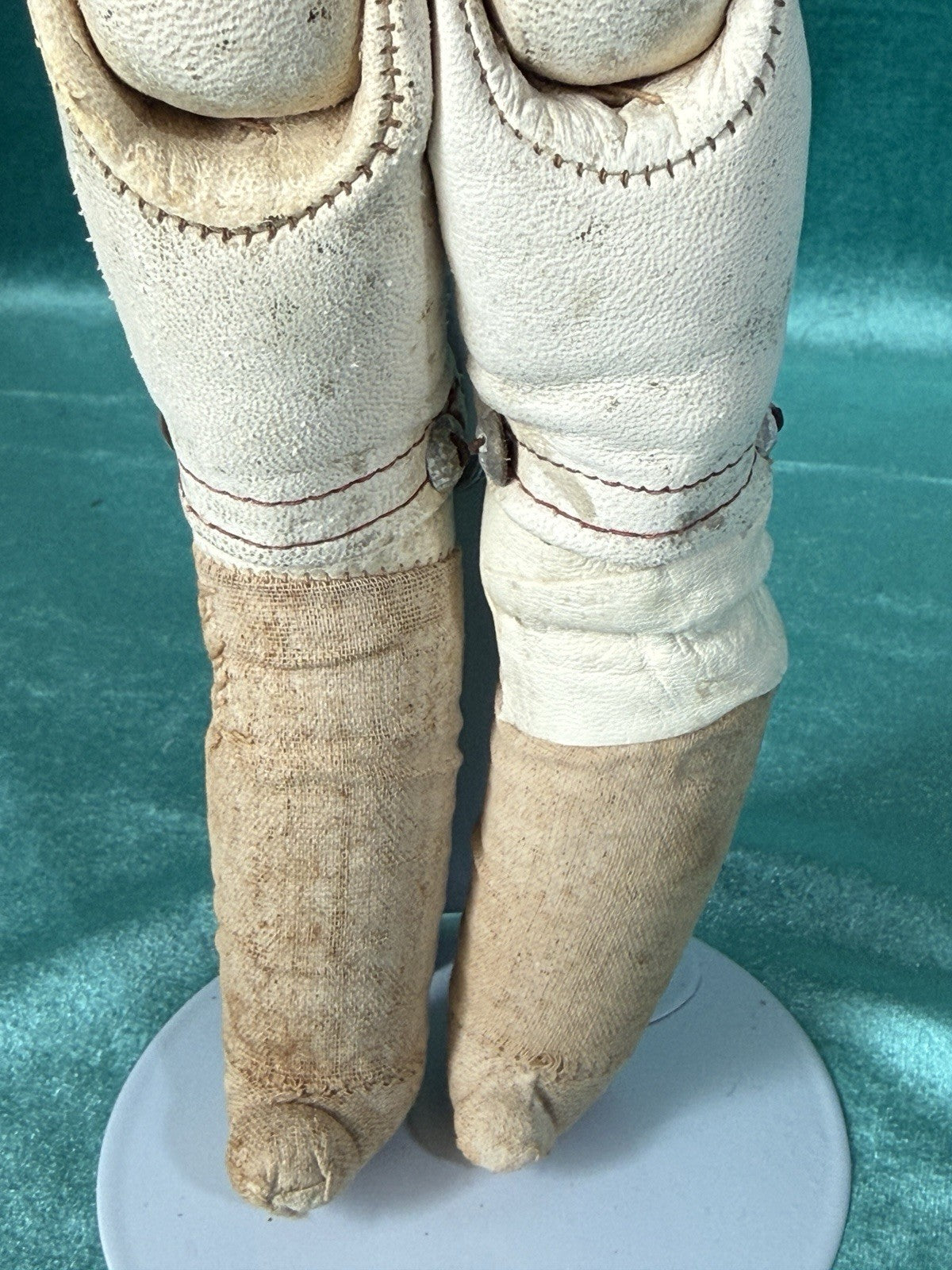 Lot Of 3 Small Antique German Bisque Head Dolls