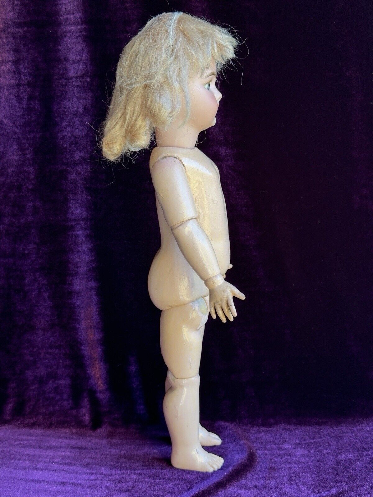 Antique French 19” Jumeau Dep Bisque Head Doll