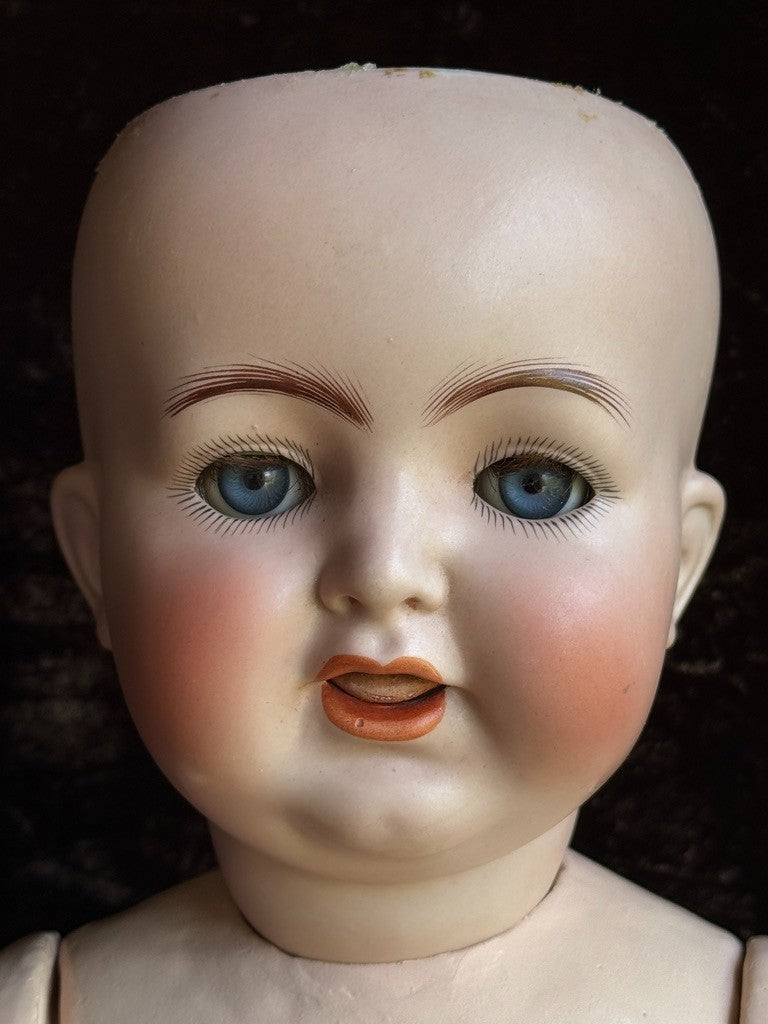 Large 24” Antique German Kammer & Reinhardt Simon Halbig 126 Flirty Eyes Doll
