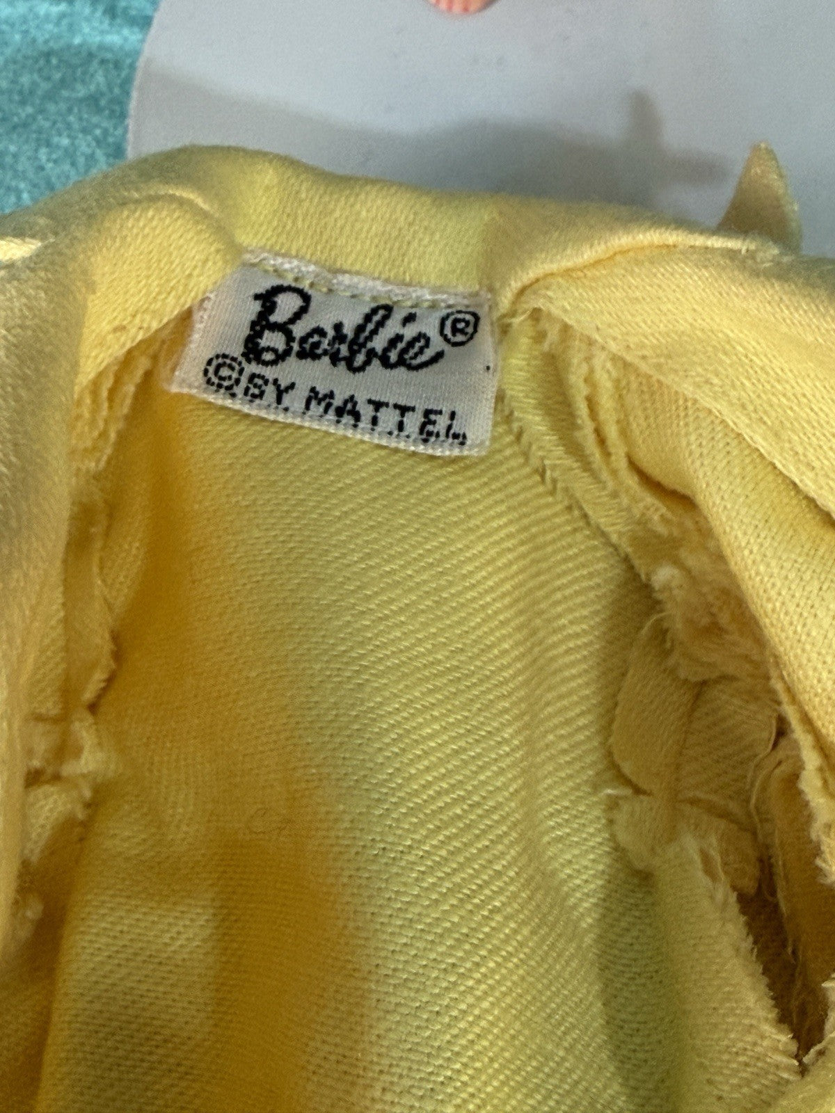 Early Mattel Vintage Blonde Bubblecut Midge Barbie Doll Tagged Outfit
