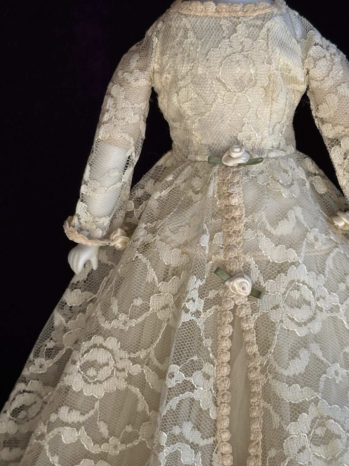 Rare Antique German 14.5” Alt Beck Gottschalck Empress Eugenie Parian China Doll