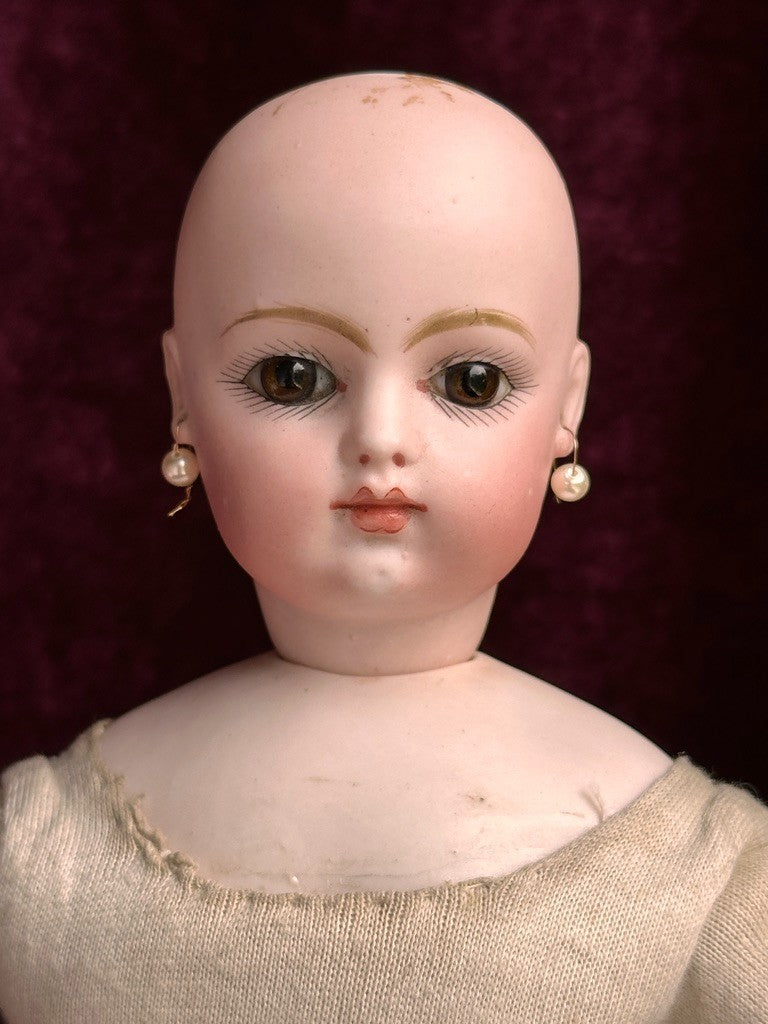 RESERVED 1st PAYMENT Rare Antique French 12” Francis Gaultier Bisque Head Gesland Body Bebe Doll