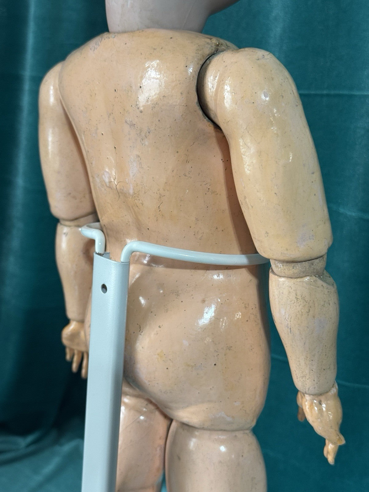 Antique German Cuno Otto Dressel Mold 1912 Bisque Head 22” Doll