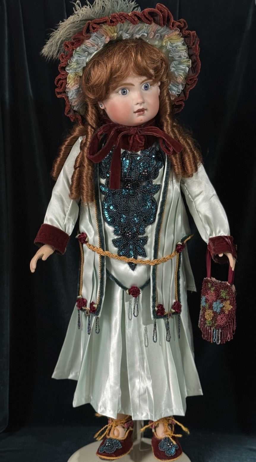 Vintage Reproduction of Antique French Jumeau  29” Doll